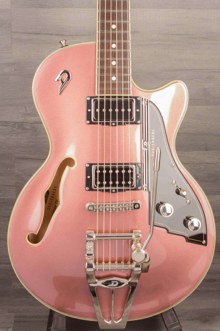 Duesenberg Starplayer TV - Catalina Sunset Rose inc Hard case | MusicStreet