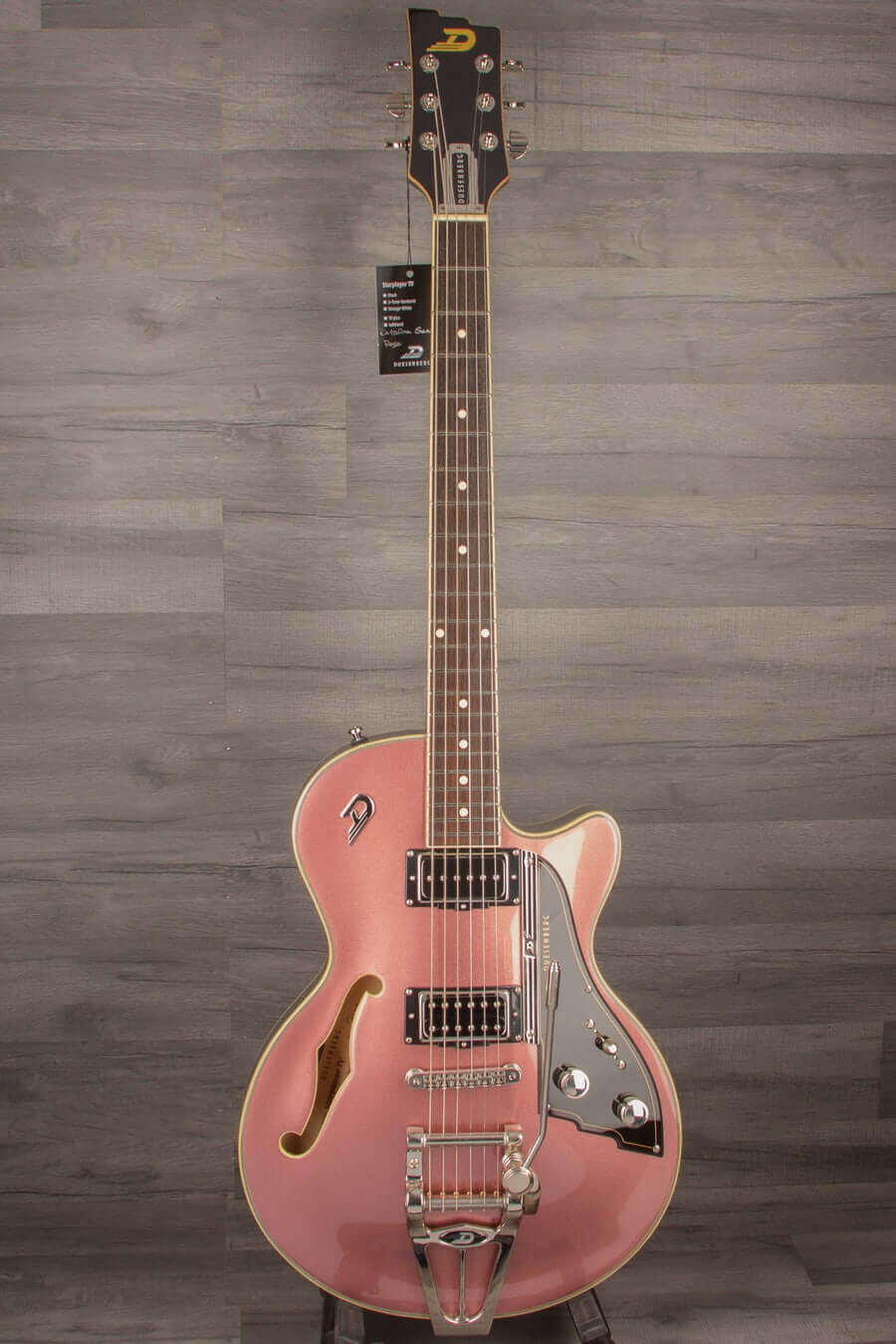 Duesenberg Starplayer TV - Catalina Sunset Rose inc Hard case | MusicStreet