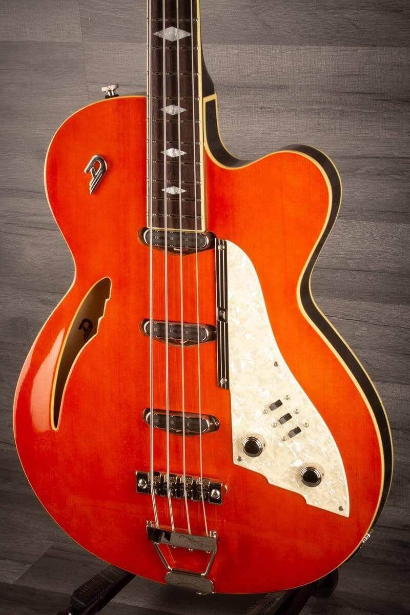 Duesenberg Motown bass Guitar - Vintage Orange