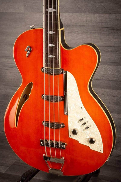 Duesenberg Motown bass Guitar - Vintage Orange
