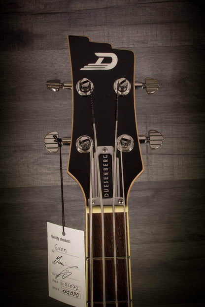 Duesenberg Starplayer Bass Guitar - Trans-Orange (Incl. Hard Case)