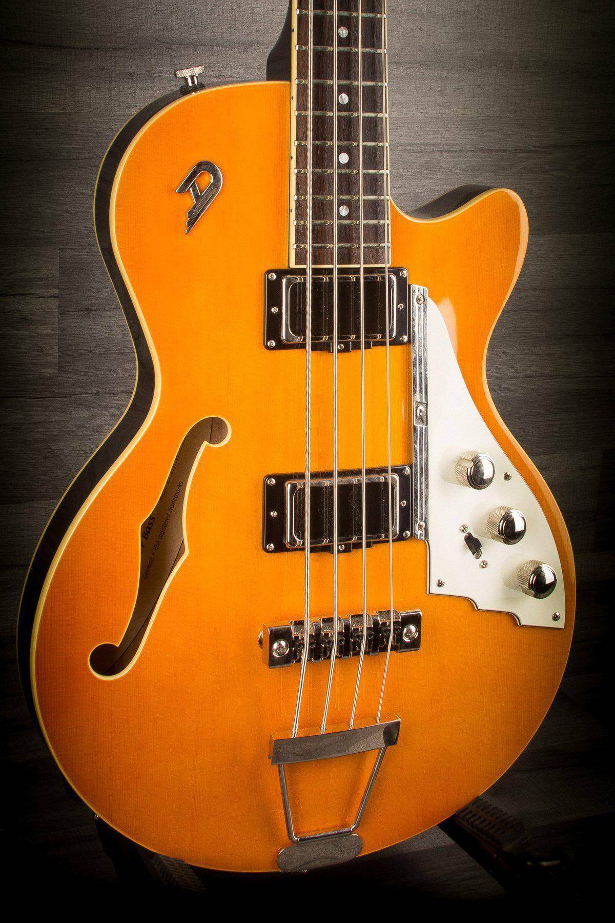 USED - Duesenberg Starplayer Bass Trans-Orange incl. Hard case