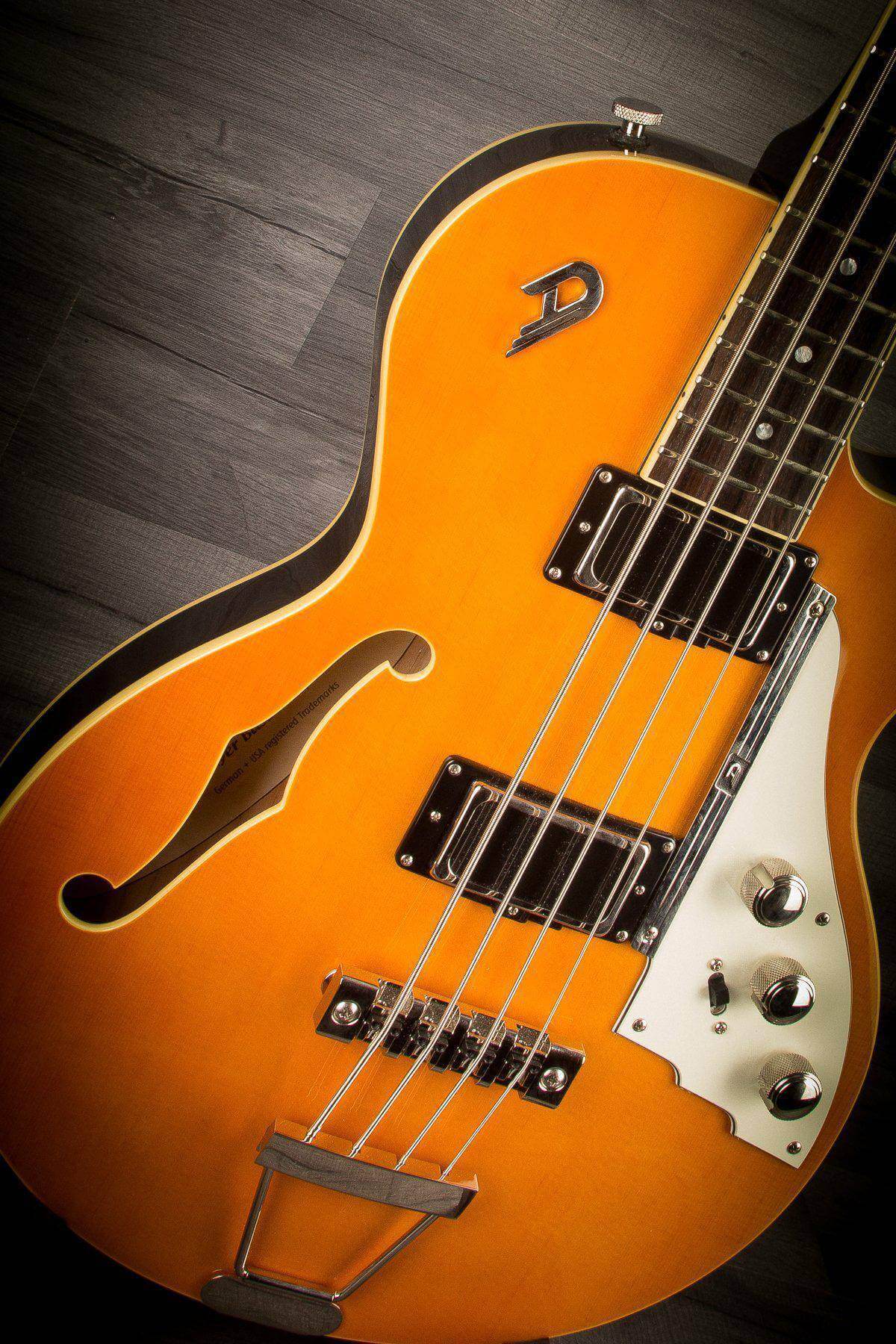 USED - Duesenberg Starplayer Bass Trans-Orange incl. Hard case