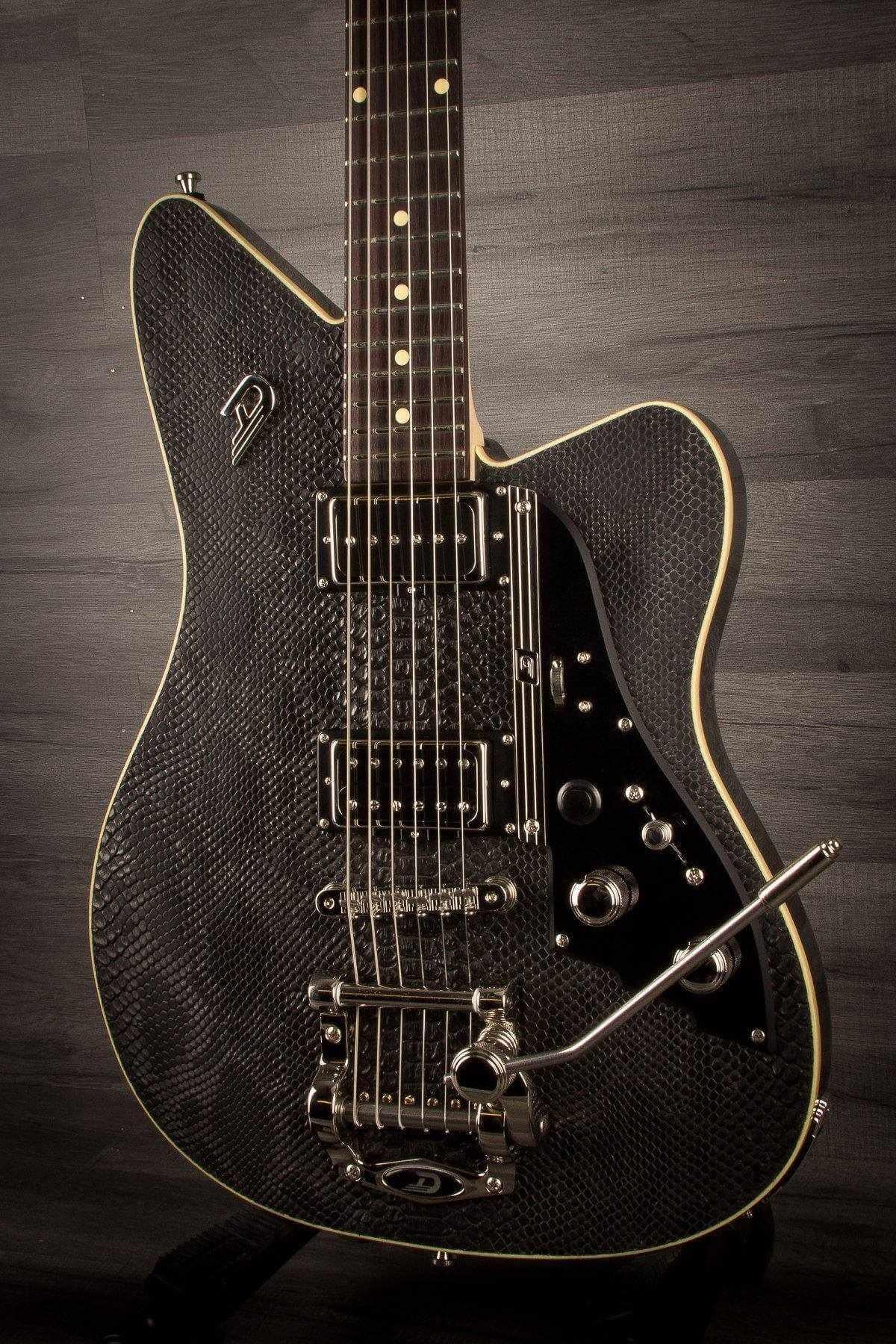 Duesenberg Alliance Series Sascha Paeth Signature Guitar in Snake Black Incl. Hard Case