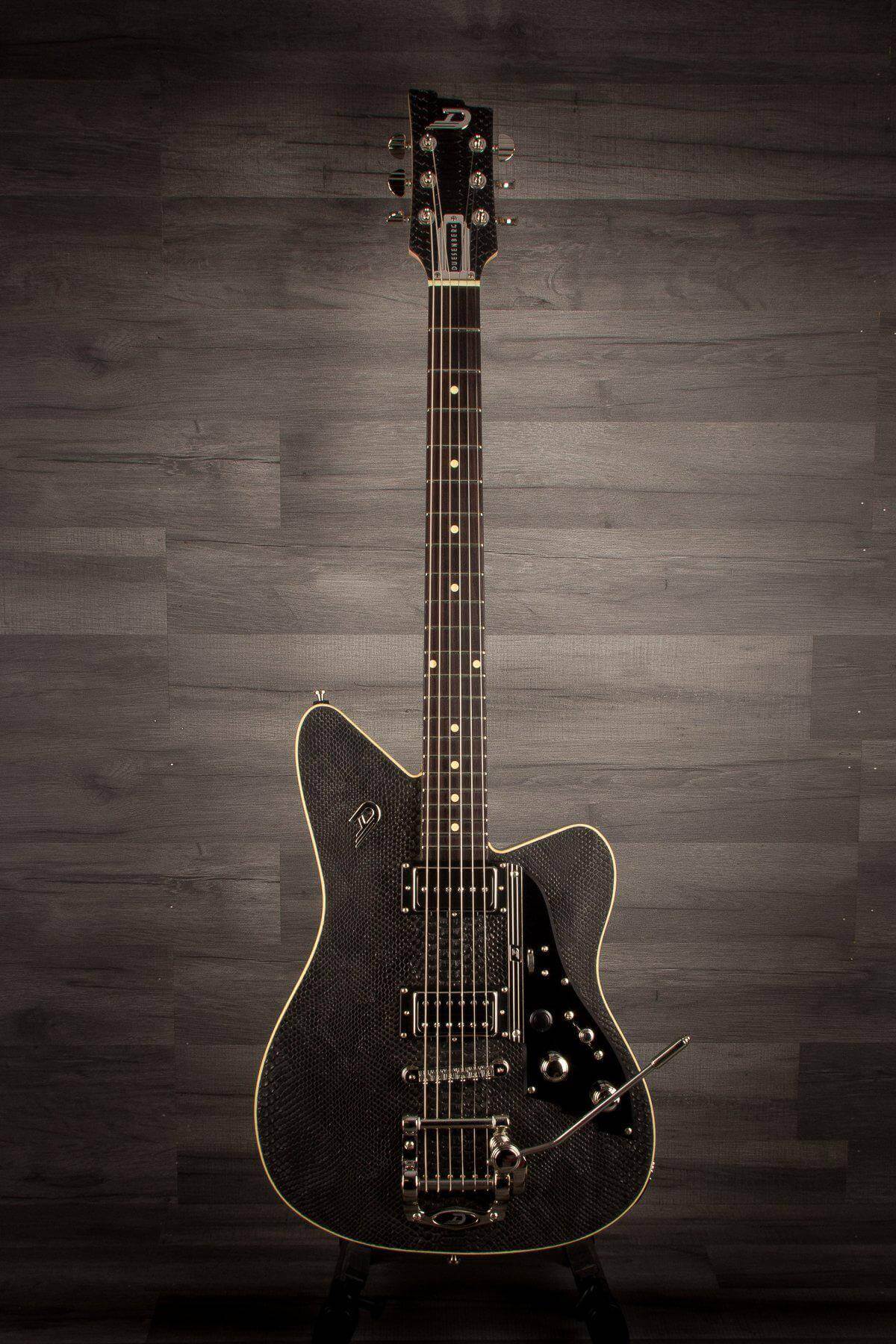 Duesenberg Electric Guitar Duesenberg Alliance Series Sascha Paeth Signature Guitar in Snake Black Incl. Hard Case