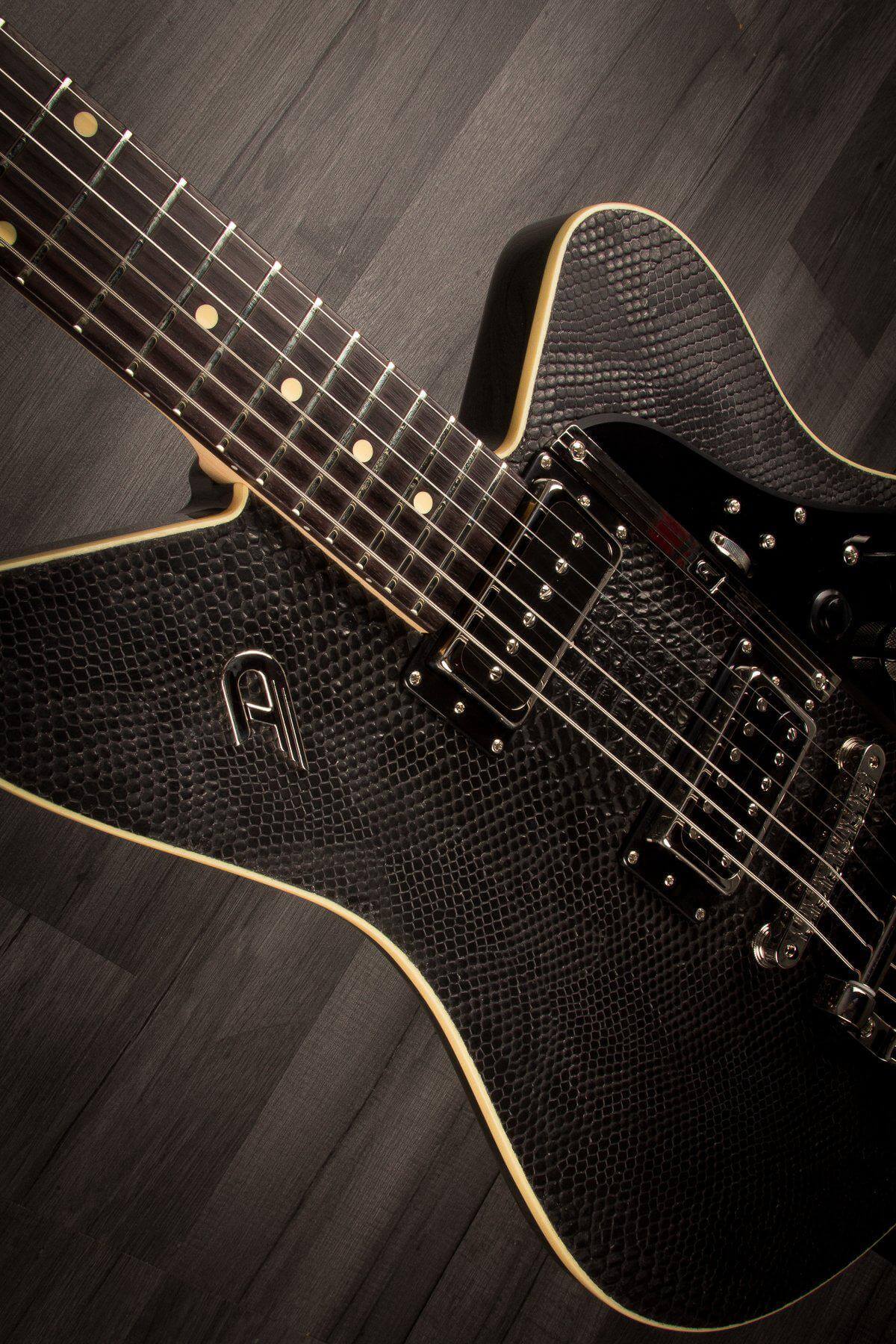 Duesenberg Alliance Series Sascha Paeth Signature Guitar in Snake Black Incl. Hard Case