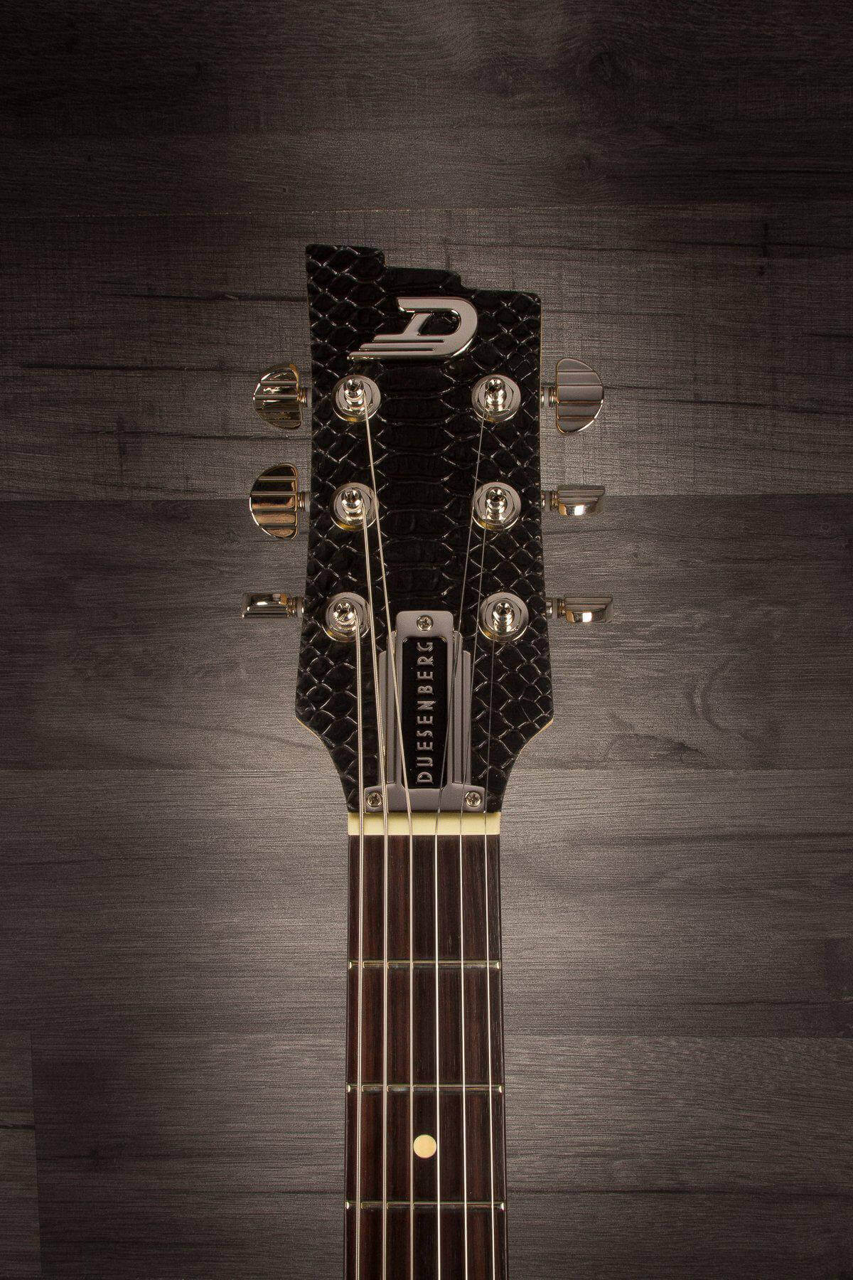 Duesenberg Alliance Series Sascha Paeth Signature Guitar in Snake Black Incl. Hard Case