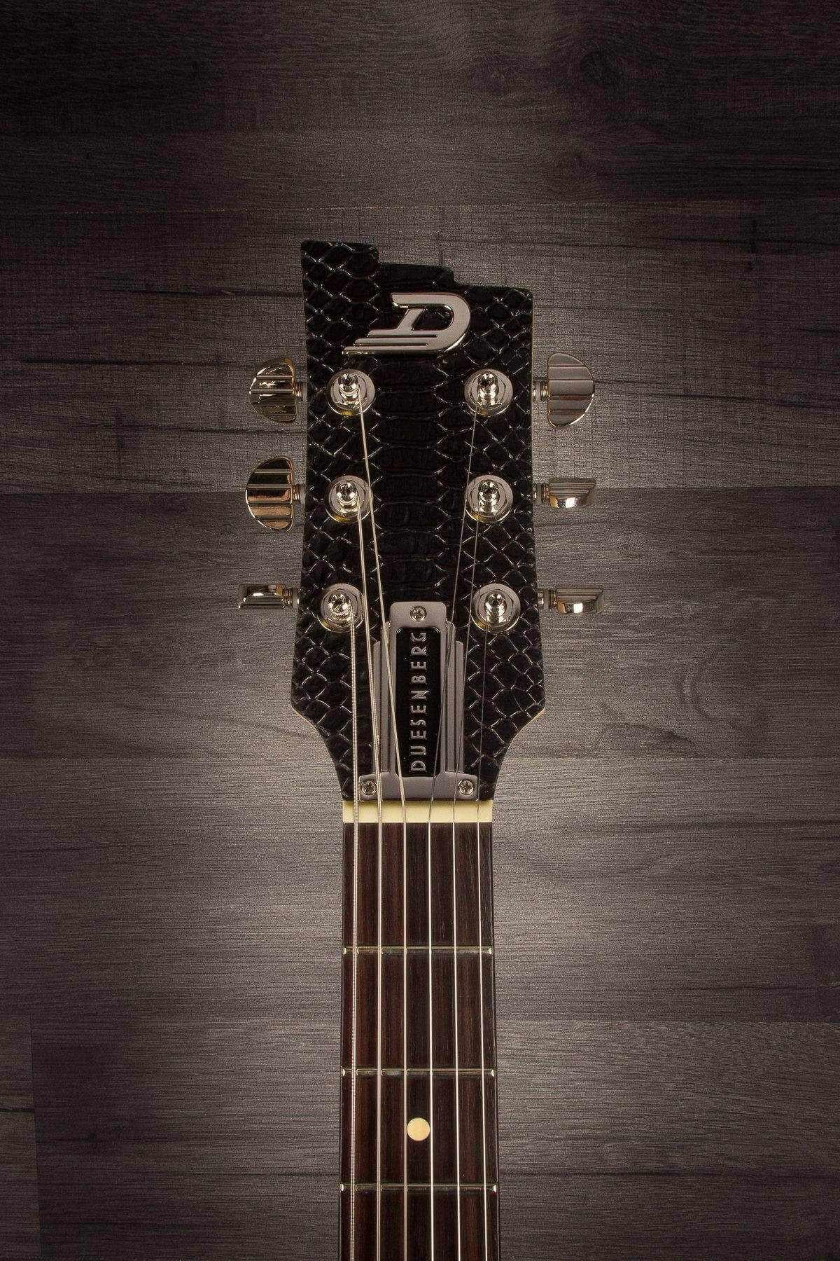 Duesenberg Alliance Series Sascha Paeth Signature Guitar in Snake Black Incl. Hard Case