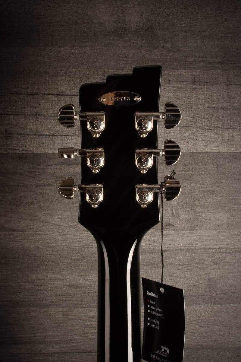 Duesenberg Caribou Electric Guitar - Black (With Hard Case)