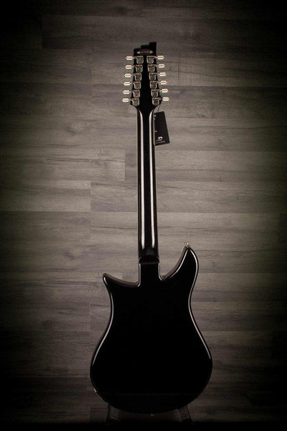 Duesenberg Doublecat 12 String Black inc Hard case