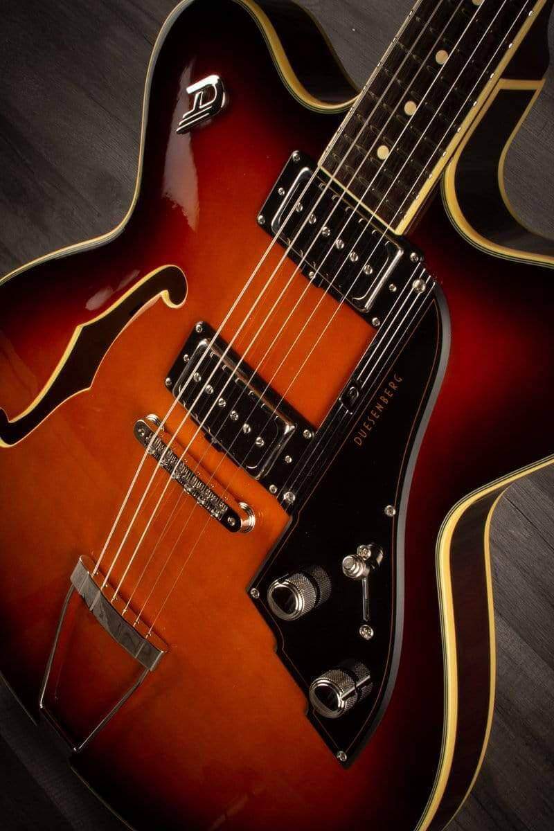 Duesenberg Fullerton Hollow Series Electric Guitar - Vintage Burst