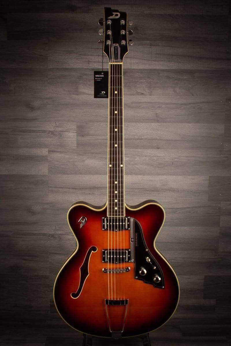 Duesenberg Fullerton Hollow Series Electric Guitar - Vintage Burst