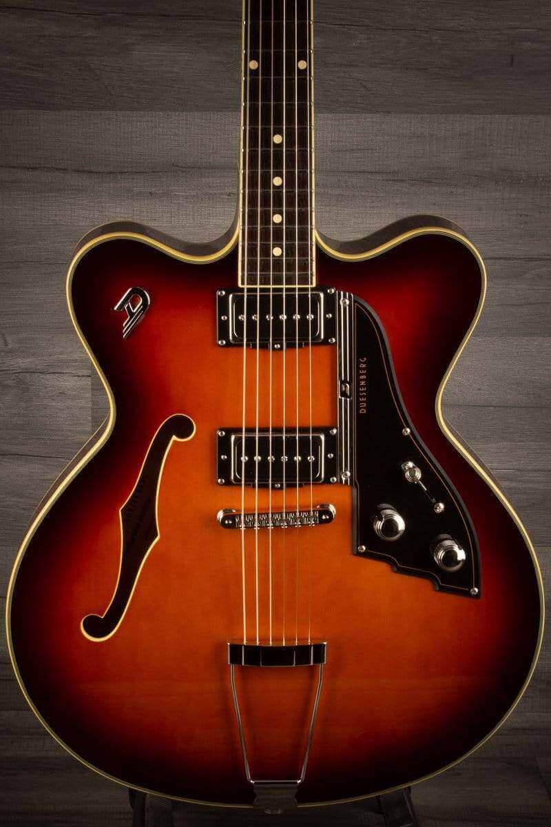 Duesenberg Fullerton Hollow Series Electric Guitar - Vintage Burst