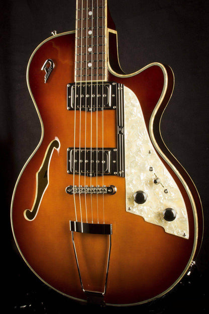 Duesenberg Hollow Series Starplayer TV Electric Guitar - Vintage Brown