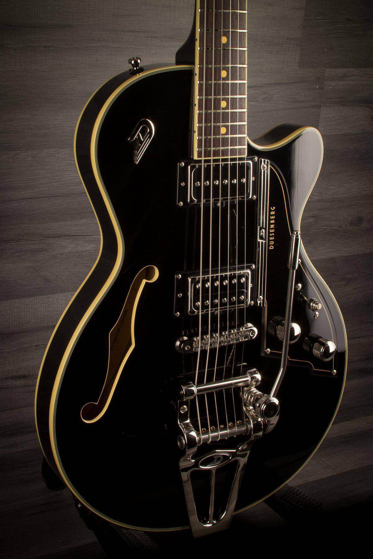 Duesenberg Starplayer III Electric Guitar - Black (With Hard Case)