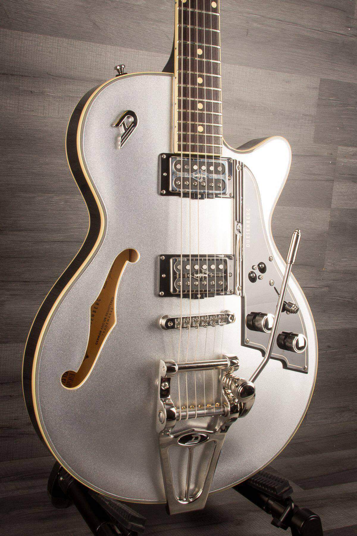 Duesenberg Starplayer TV - 25th Anniversary Silver inc Hard case