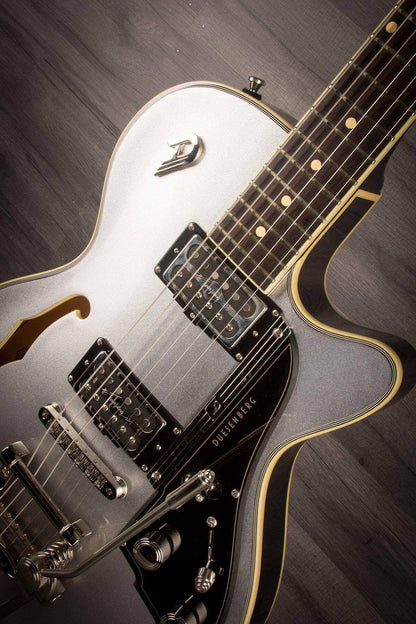 Duesenberg Starplayer TV - 25th Anniversary Silver inc Hard case