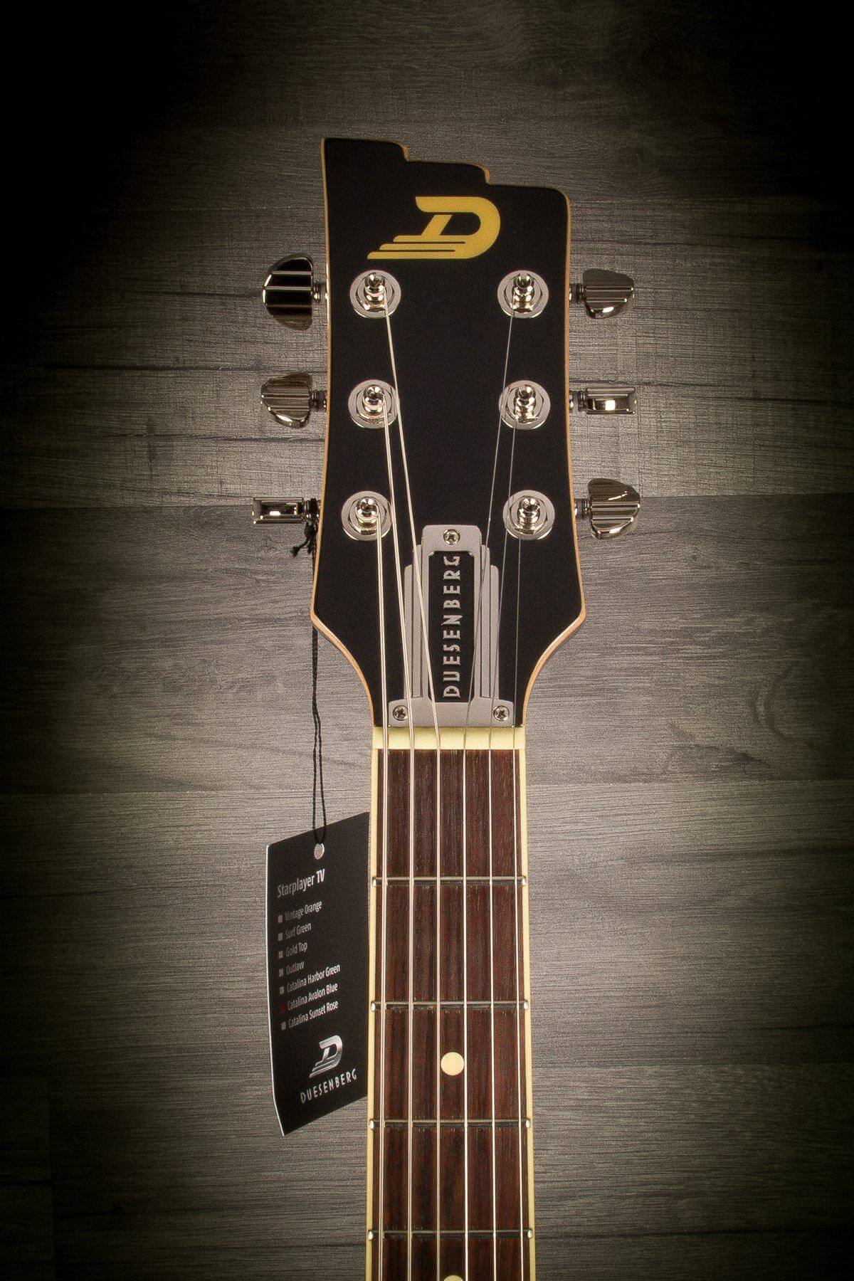 Duesenberg Starplayer TV Electric Guitar - Catalina Avalon Blue (Includes Hard Case)