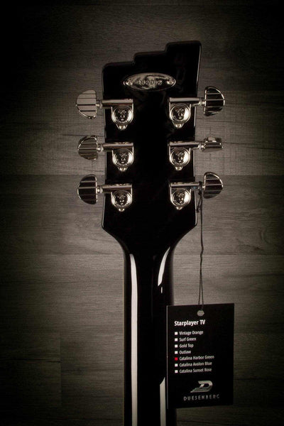 Duesenberg Starplayer TV Electric Guitar - Catalina Harbour Green (Includes Hard Case)