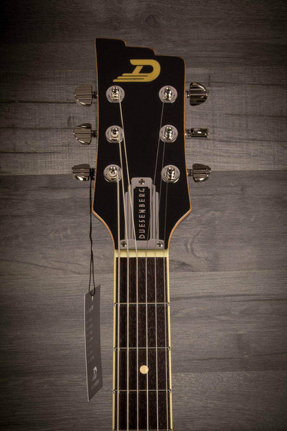 Duesenberg Starplayer TV Electric Guitar - Black Sparkle (With Hard Case)