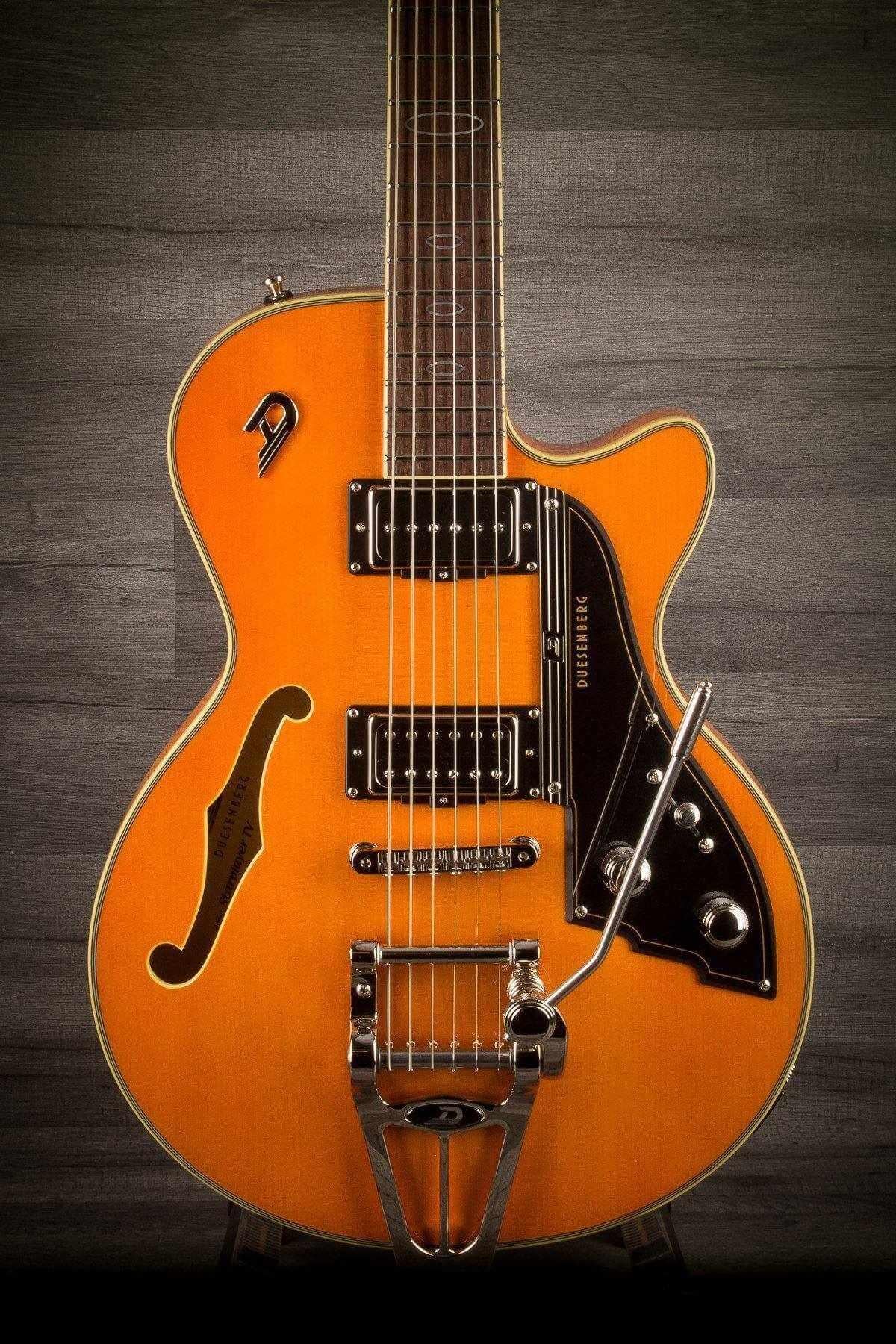 Duesenberg Starplayer Tv In Classic Honey With Hard Case