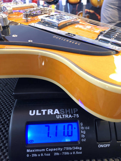 Duesenberg Starplayer Tv In Classic Honey With Hard Case