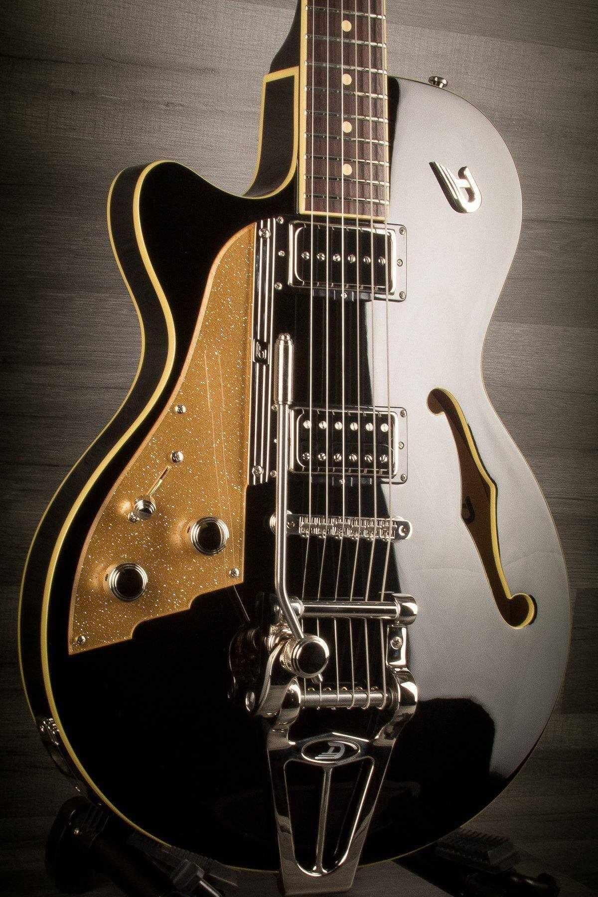 Duesenberg Starplayer TV Left-Handed Electric Guitar - Black