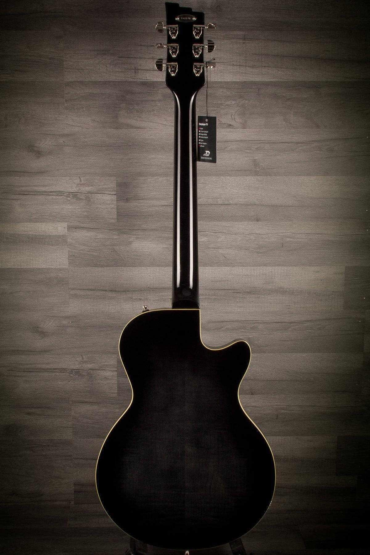 Duesenberg Starplayer TV Left-Handed Electric Guitar - Black