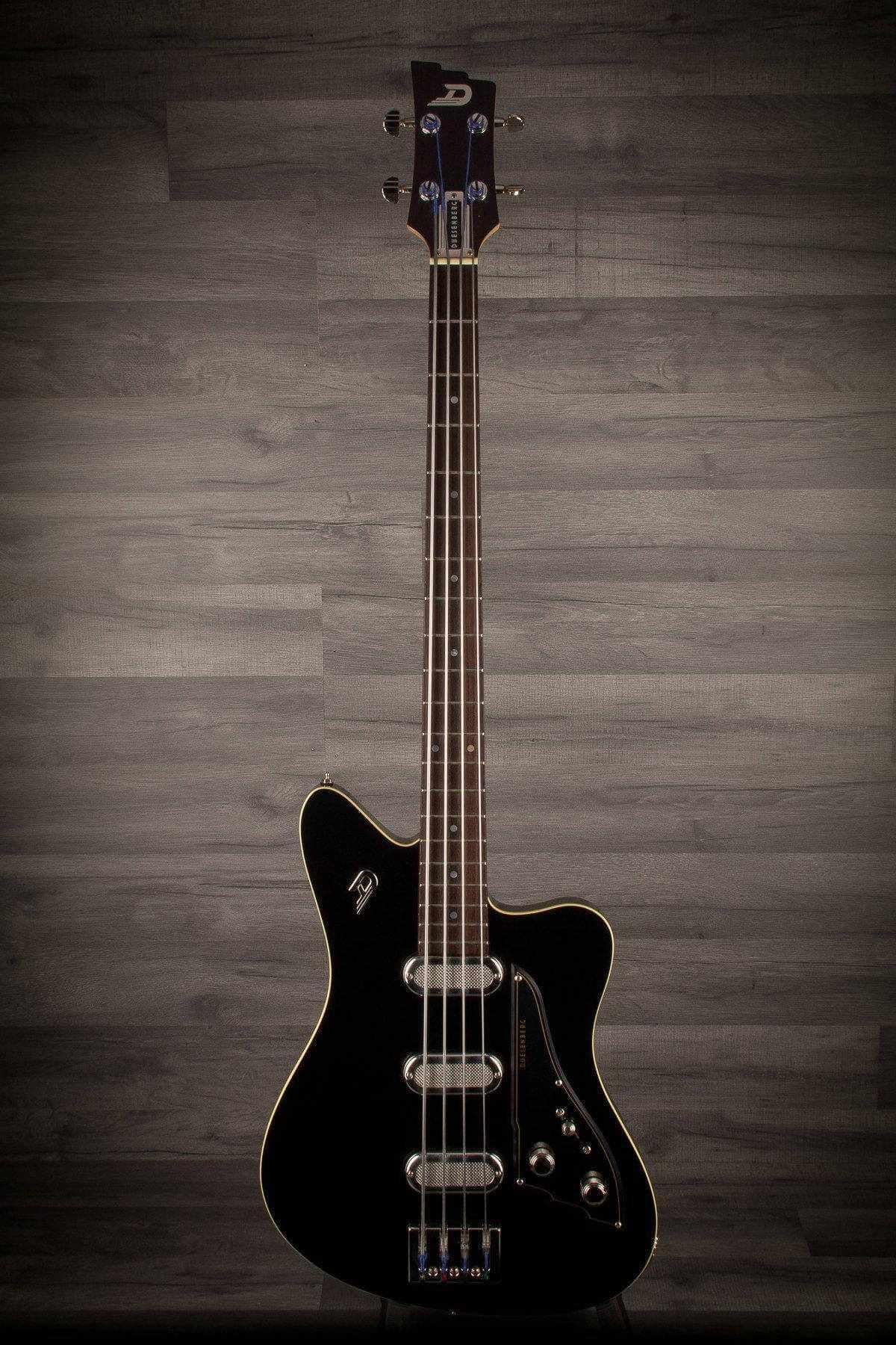Duesenberg Triton Bass Guitar - Black (Incl. Hard Case)