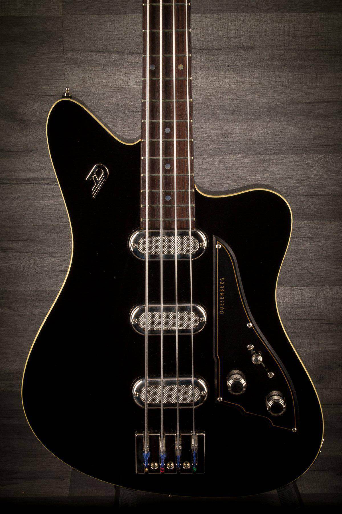 Duesenberg Triton Bass Guitar - Black (Incl. Hard Case)