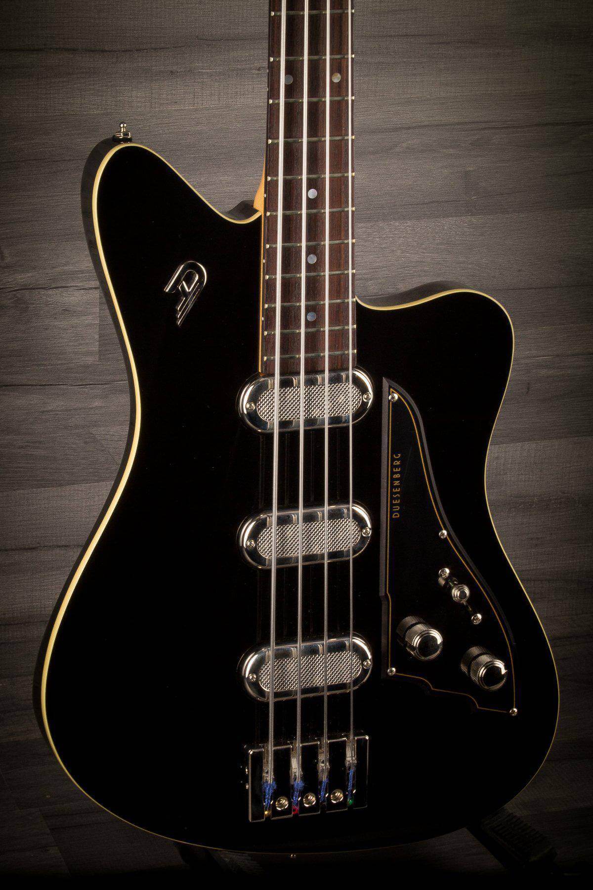 Duesenberg Triton Bass Black - Inc Hard Case - MusicStreet