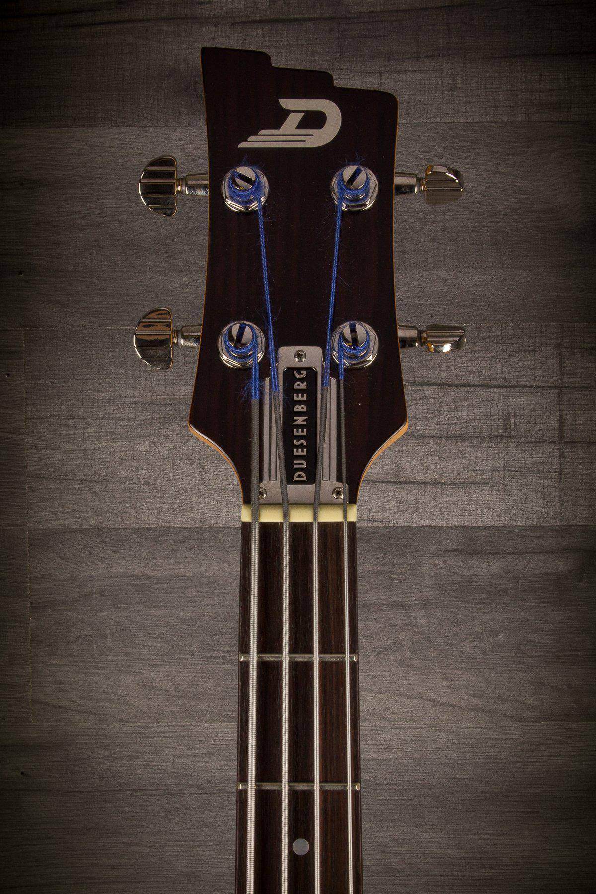 Duesenberg Triton Bass Guitar - Black (Incl. Hard Case)