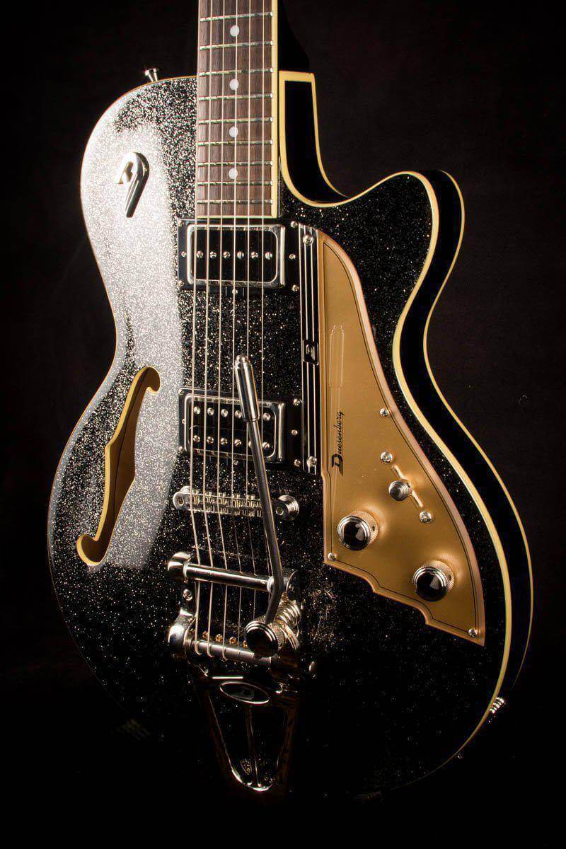 USED - Duesenberg Starplayer Tv In Black Sparkle With Hard Case