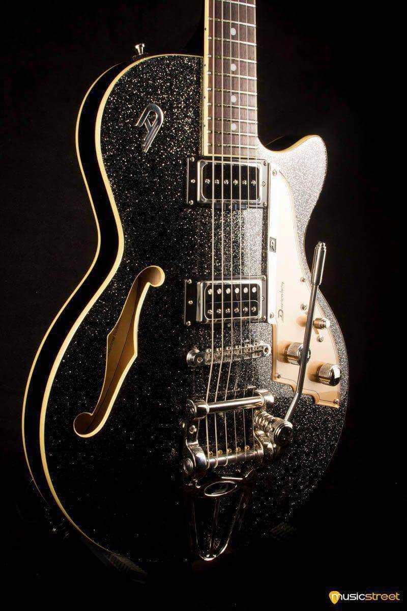 USED - Duesenberg Starplayer Tv In Black Sparkle With Hard Case