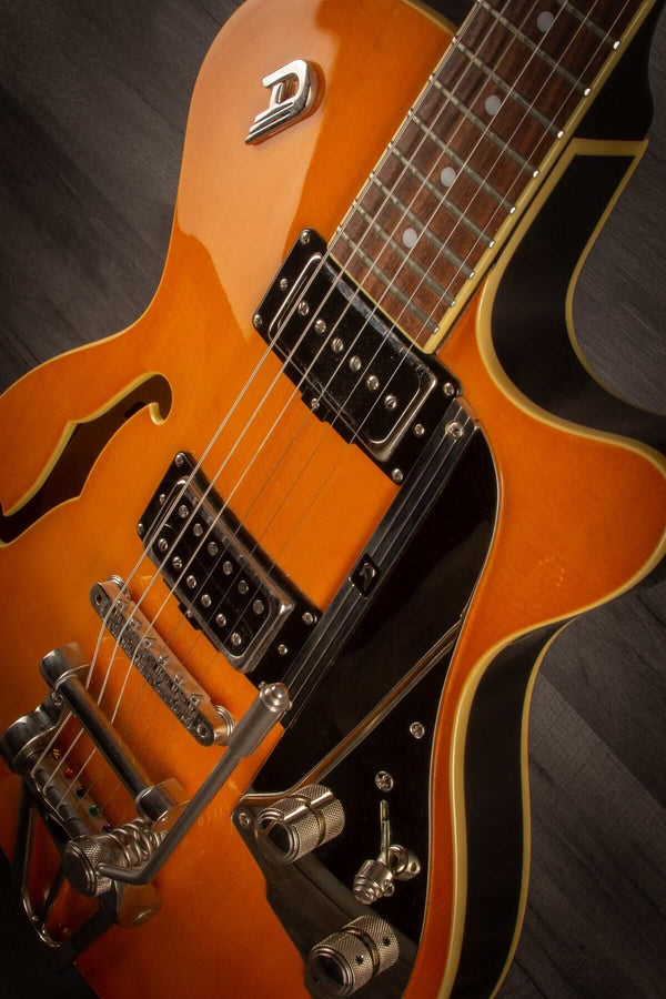 Duesenberg Electric Guitar USED - Duesenberg Starplayer TV - Vintage Orange inc Hard case
