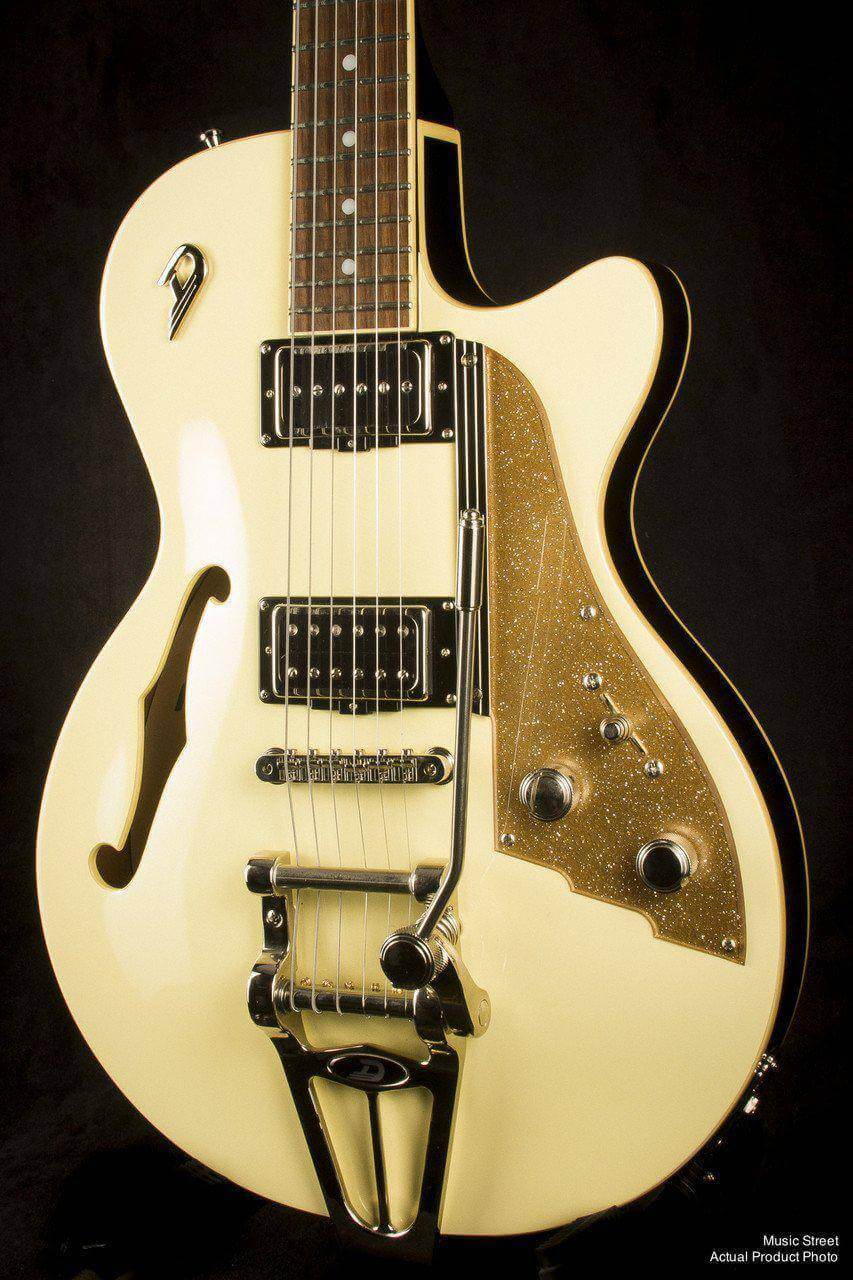 USED - Duesenberg Starplayer Tv Vintage White With Hard Case