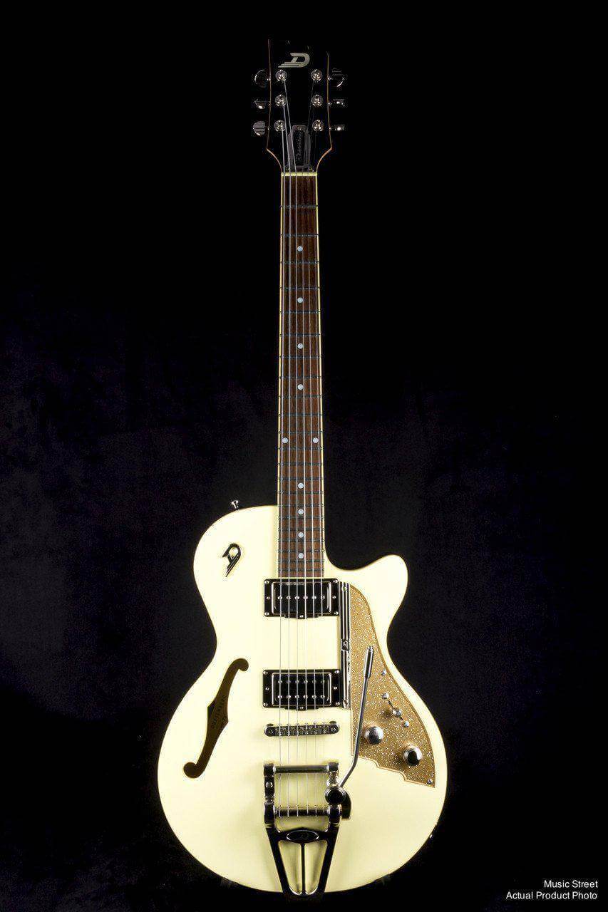 USED - Duesenberg Starplayer Tv Vintage White With Hard Case