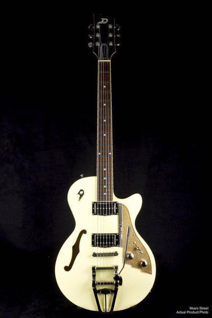 USED - Duesenberg Starplayer Tv Vintage White With Hard Case