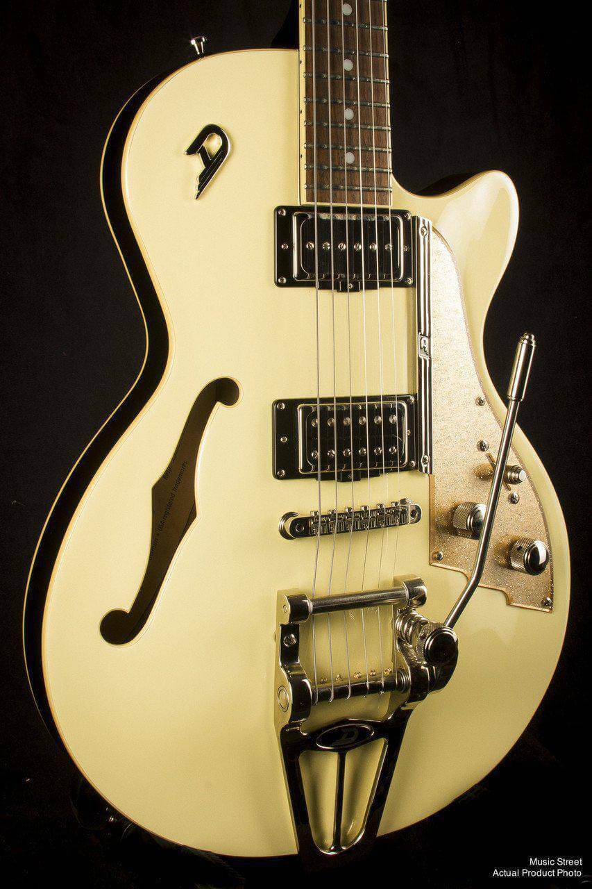 USED - Duesenberg Starplayer Tv Vintage White With Hard Case