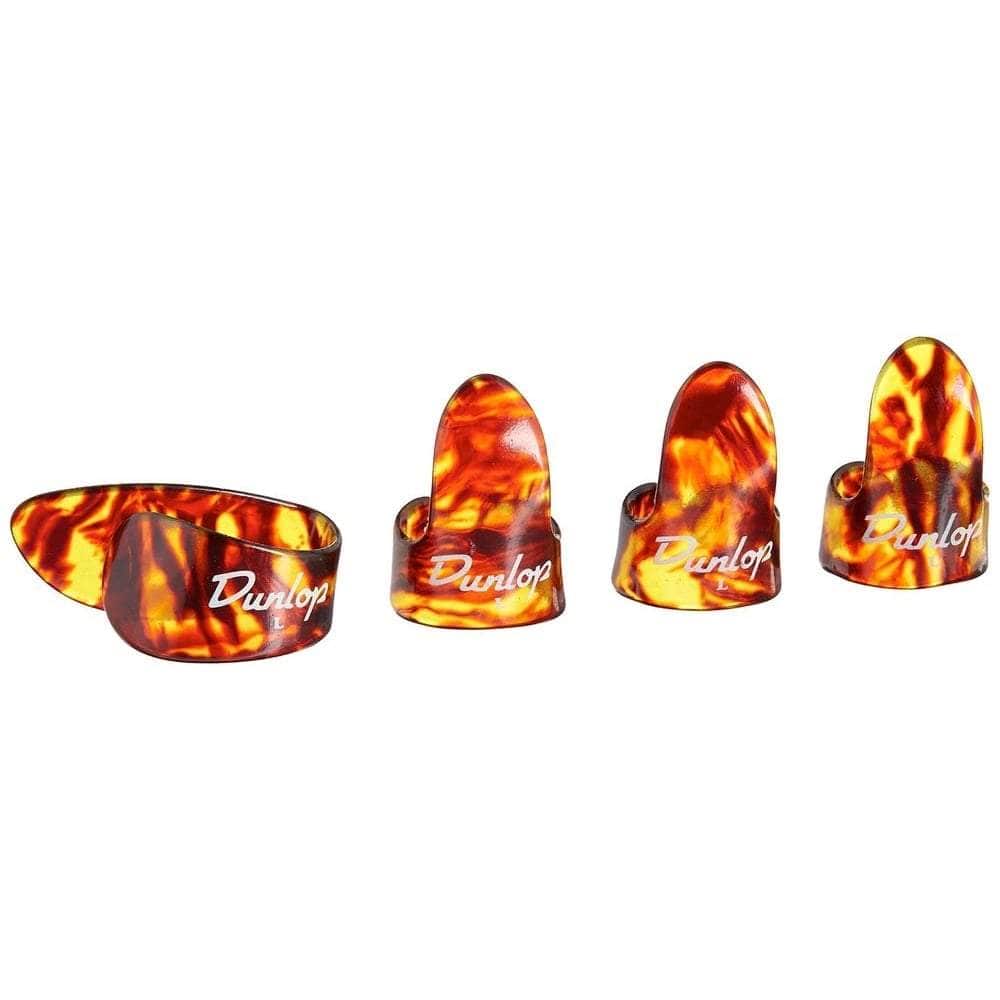 Dunlop Shell 4 Pack Thumb & finger pick large