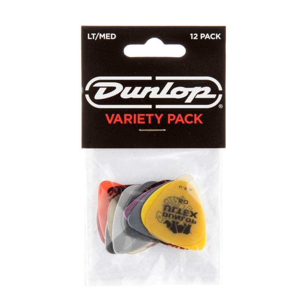 Dunlop Picks Dunlop Variety Pack LT/Med - 12 Pack