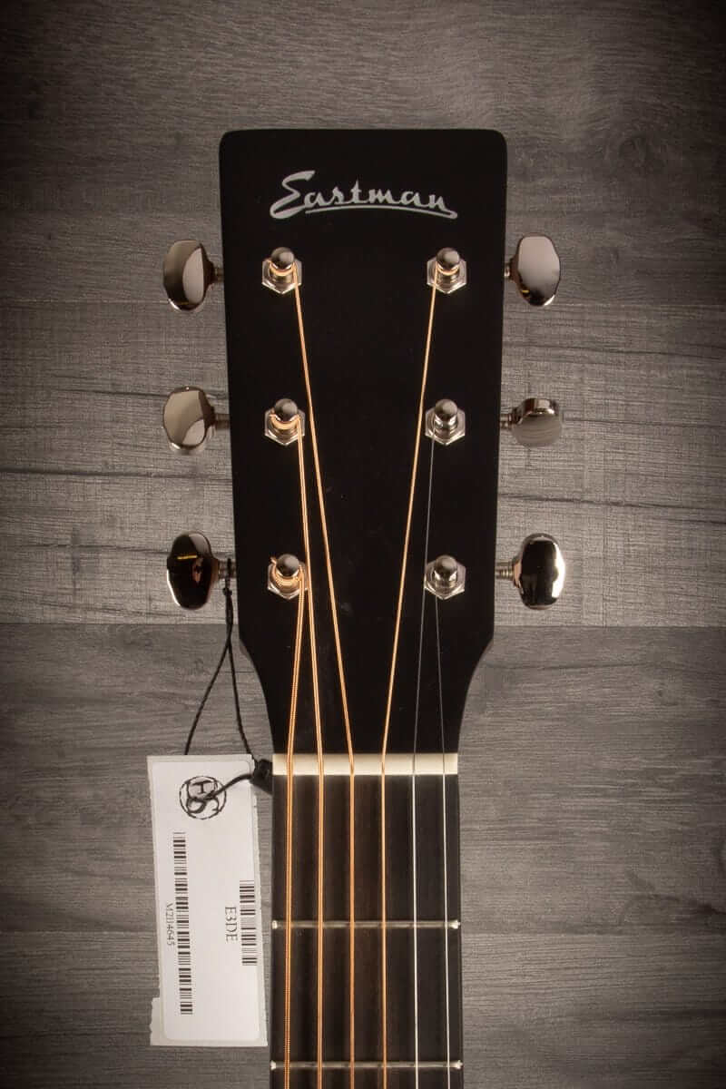Eastman E3DE Dreadnought Electro-Acoustic Guitar, Natural