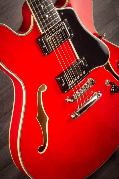 Eastman T386 Center Block Thinline, Red