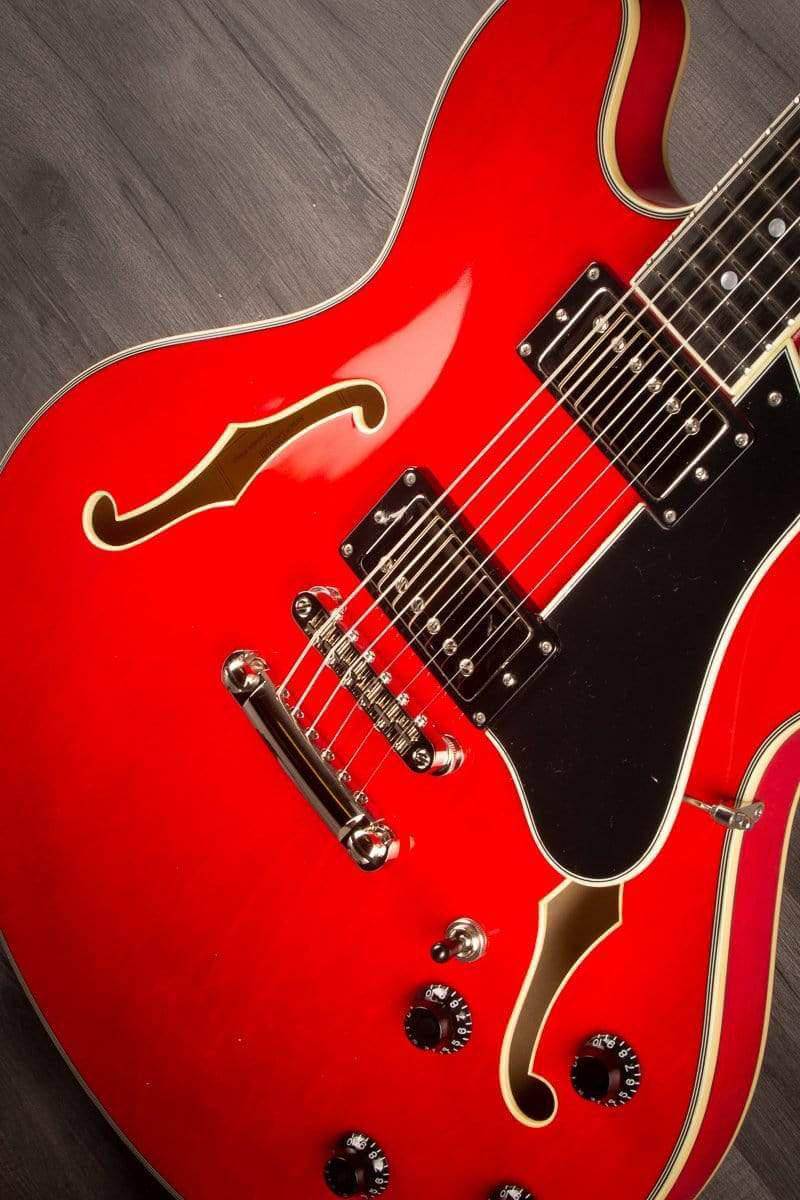 Eastman T386 Center Block Thinline, Red