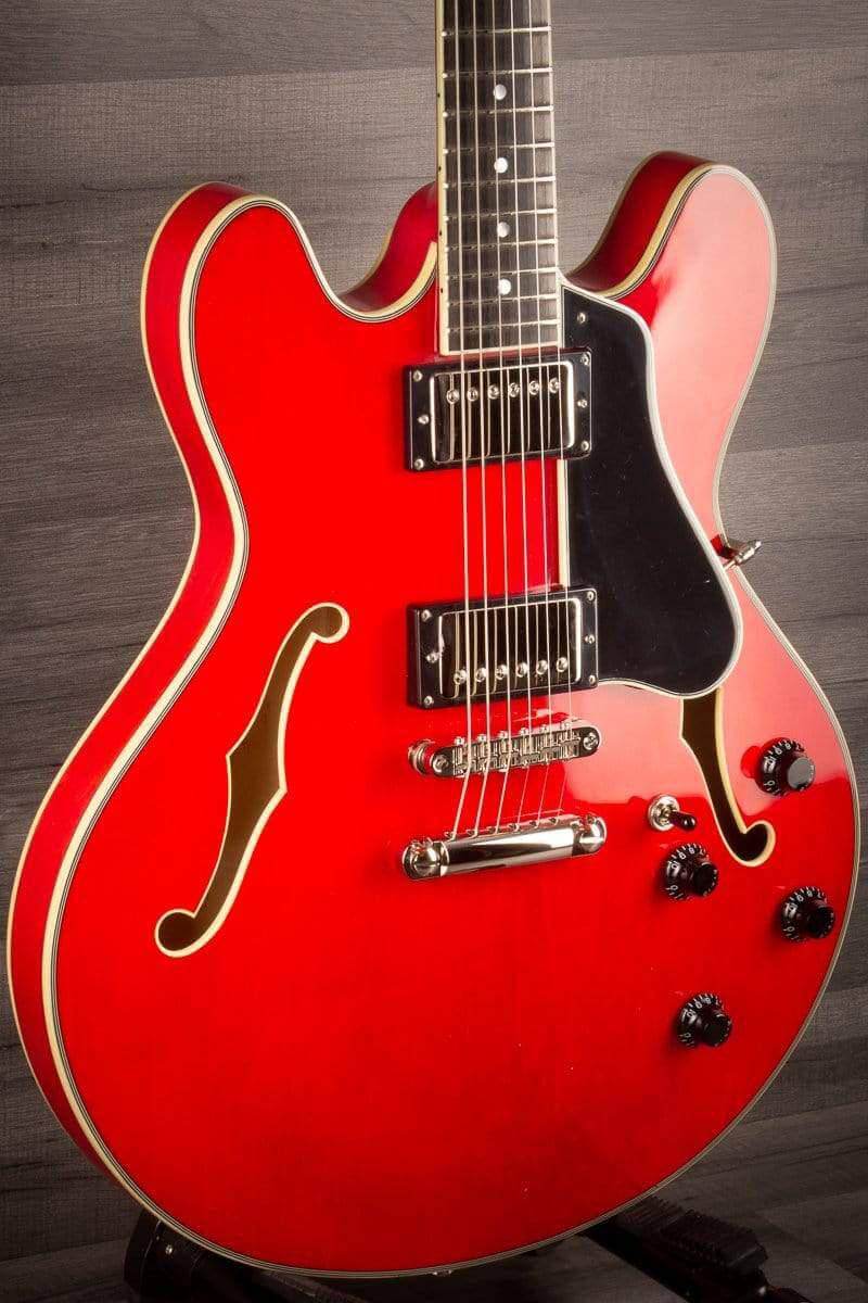 Eastman T386 Center Block Thinline, Red