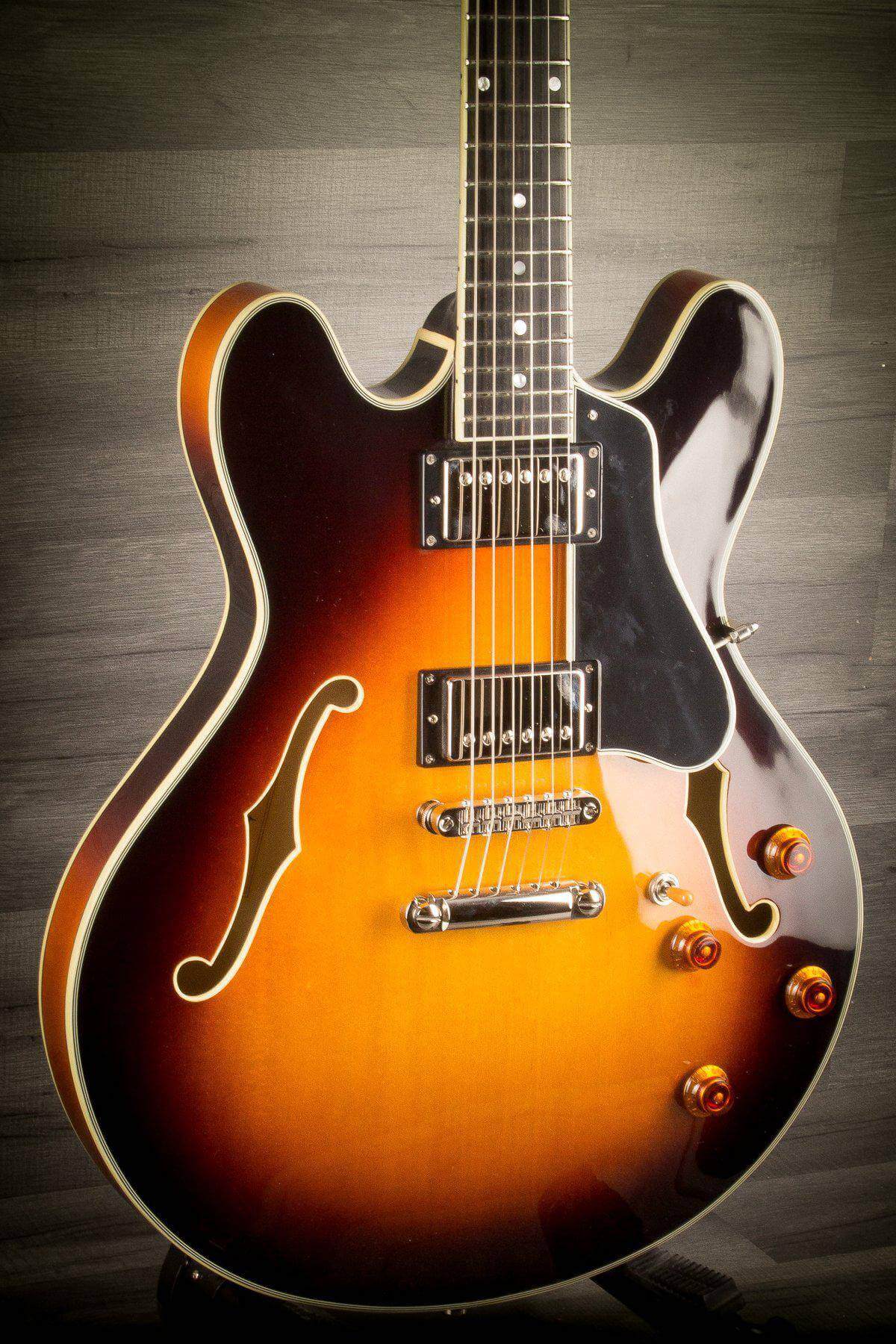 Eastman T386 Center Block Thinline - Sunburst