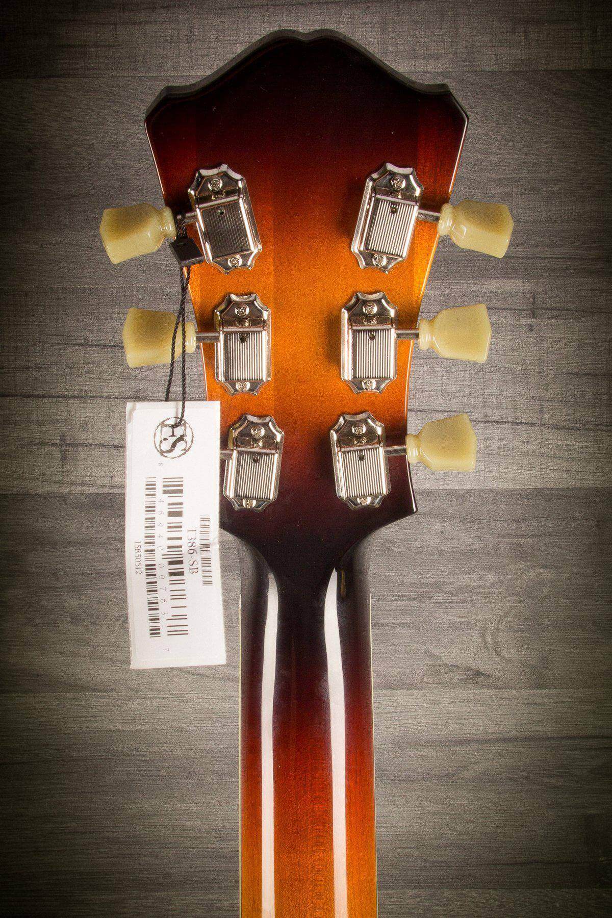 Eastman T386 Center Block Thinline - Sunburst