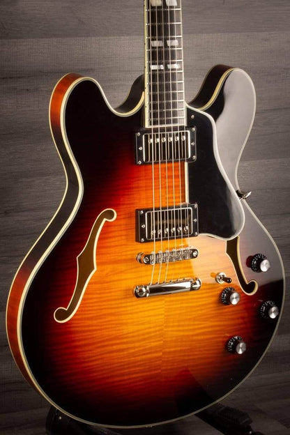 Eastman T486 Center Block Thinline, Sunburst