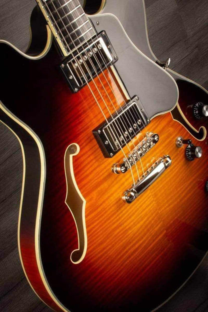 Eastman T486 Center Block Thinline, Sunburst