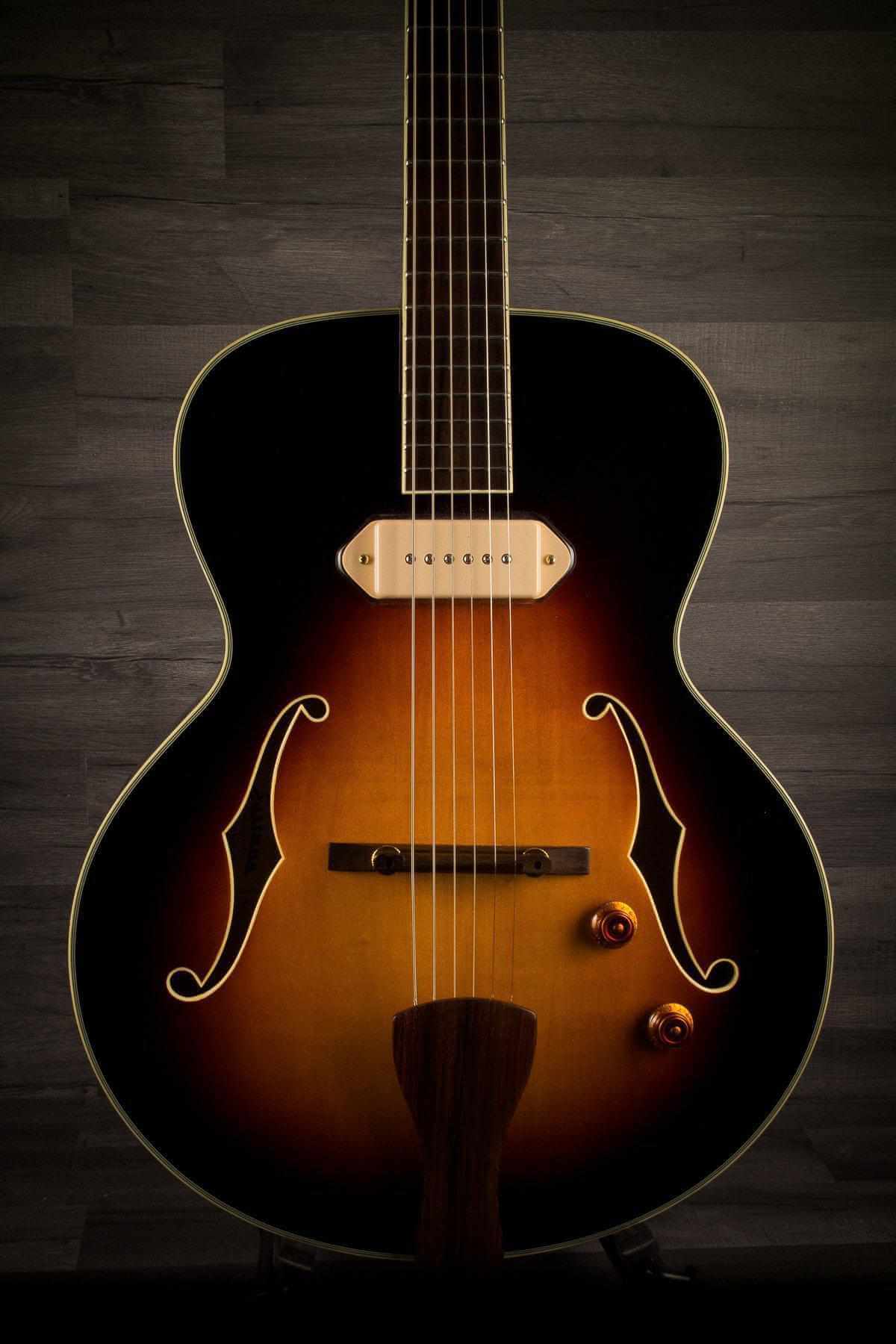 USED - Eastman Ar405E Sunburst Archtop Guitar